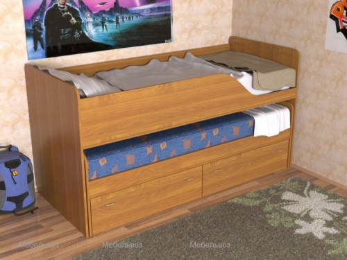 Двухъярусная кровать Славмебель Дуэт-2