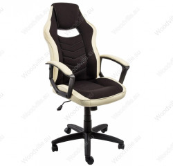 Кресло компьютерное Woodville Gamer (черный/бежевый)