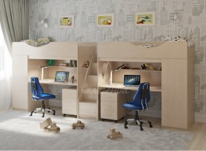 Двухъярусная кровать Легенда 9.4
