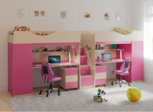 Двухъярусная кровать Легенда 9.4