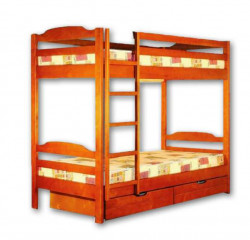 Двухъярусная кровать Велес-Арт Тандем с ящиками