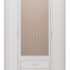 Шкаф для одежды 4-х дверный с ящиками (с зеркалами) Ижмебель Виктория 02