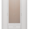 Шкаф для одежды 4-х дверный с ящиками (с зеркалами) Ижмебель Виктория 02