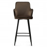 Барный стул Woodville Feona, темно-коричневый
