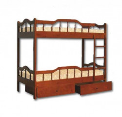 Двухъярусная кровать Велес-Арт Джерри с ящиками