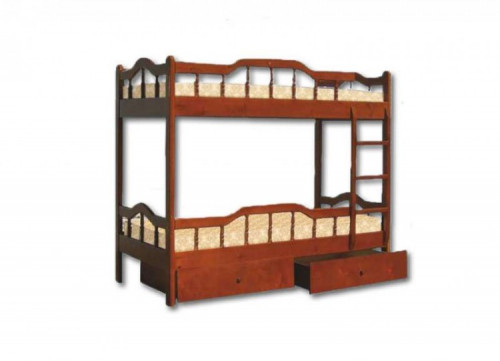 Двухъярусная кровать Велес-Арт Джерри с ящиками