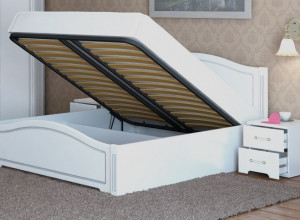 Кровать Ижмебель Виктория 05, 160х200 см с подъемным механизмом