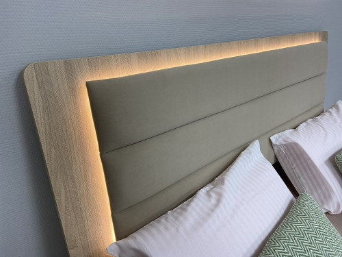 Кровать  ALICIA Беатрис 1.1, 140 см с подсветкой
