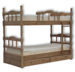 Двухъярусная кровать Велес-Арт Лиона с ящиками