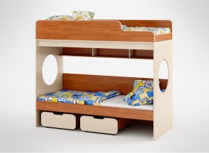 Двухъярусная кровать Легенда 7