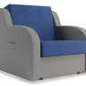 Кресло-кровать Столлайн Ремикс-1, серый/синий