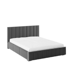 Кровать с подъёмным механизмом Нега 160х200 Серый