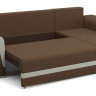 Угловой диван-кровать Столлайн Марракеш, коричневый/бежевый