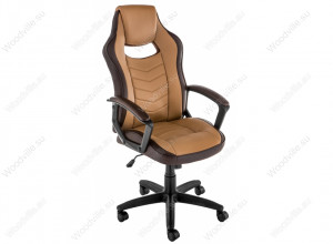 Кресло компьютерное Woodville Gamer (коричневый/бежевый)