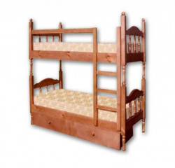 Двухъярусная кровать Велес-Арт Оскар-2 с ящиками