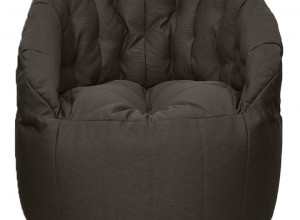 Кресло-мешок Relaxline Австралия в рогожке Bahama - Dark Brown
