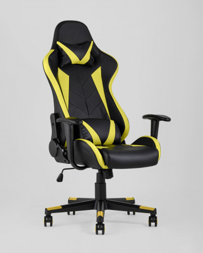 Кресло игровое TopChairs Gallardo (желтое)