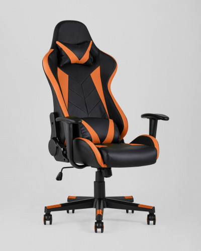 Кресло игровое TopChairs Gallardo (оранжевое)