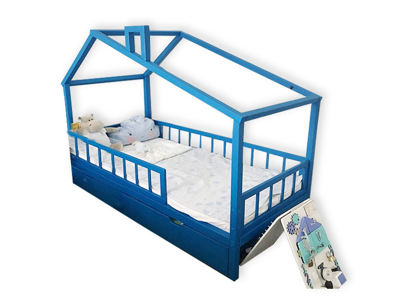 Детская кровать Велес-Арт Домик Kids Land №45