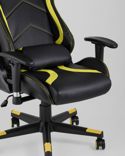 Кресло игровое TopChairs Cayenne (желтое)