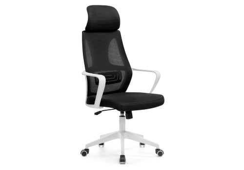 Кресло компьютерное Woodville Golem (черный/белый)