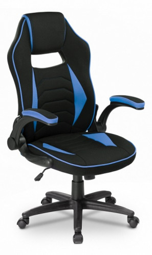 Кресло компьютерное Woodville Plast 1 (черный/синий)