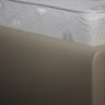 Кровать Арника Лаура Вайт 160 с основанием, без матраса