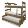 Двухъярусная кровать Шале Альбион ( 3 спальных места)