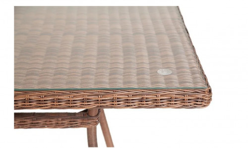 Обеденный стол 4sis Латте, коричневый, 140 см