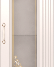 Шкаф-пенал правый со стеклом Ижмебель Виктория 32