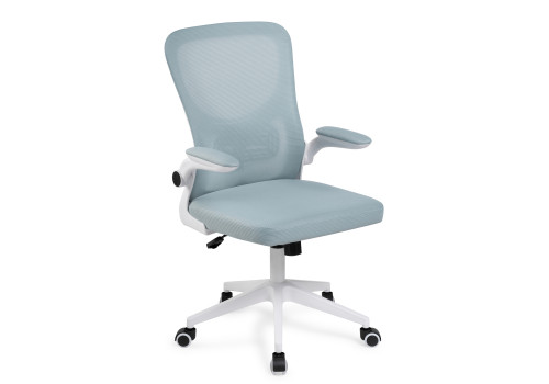 Кресло компьютерное Woodville Konfi (голубой/белый)