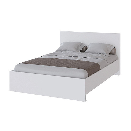 Кровать с настилом из ДСП ТЭКС Плейона 140x200, белый