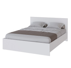 Кровать с настилом из ДСП ТЭКС Плейона 160x200, белый