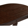 Стол обеденный Woodville Красидиано, орех темный, 150 см