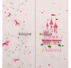Шкаф для одежды Ижмебель Принцесса 1