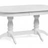 Стол обеденный Woodville Красидиано раздвижной, белый, 150 см