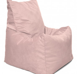 Кресло-мешок Relaxline Топчан в велюре Maserrati - 16 пастель роз