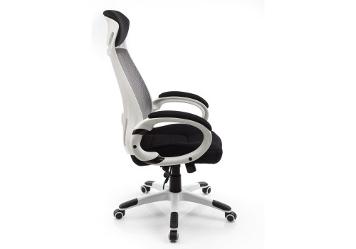 Кресло компьютерное Woodville Burgos (черный/белый)
