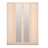Шкаф для одежды 4-х дверный Ижмебель Брайтон 29 с зеркалами(снят)