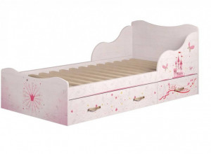 Кровать с ящиками Ижмебель Принцесса 5, комплектация 1