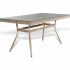 Плетеный стол 4sis Латте, цвет соломенный, 160х90 см
