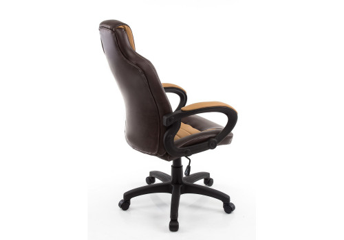 Кресло компьютерное Woodville Kadis (коричневый/бежевый)