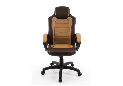 Кресло компьютерное Woodville Kadis (коричневый/бежевый)