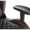 Кресло игровое Woodville Sprint (черный/коричневый)