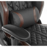 Кресло игровое Woodville Sprint (черный/коричневый)