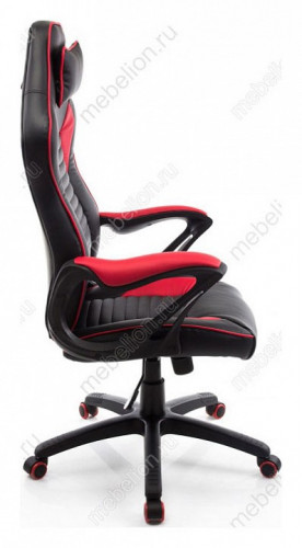 Кресло компьютерное Woodville Leon (черный/красный)