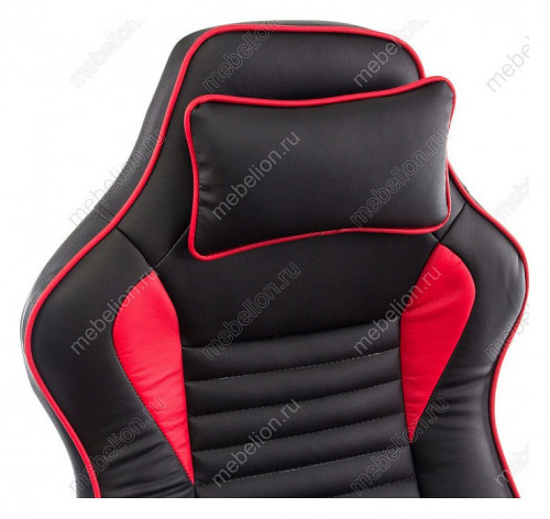 Кресло компьютерное Woodville Leon (черный/красный)
