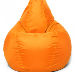 Кресло-мешок Relaxline Груша в оранжевом оксфорде XL