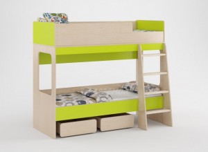 Двухъярусная кровать Легенда 38