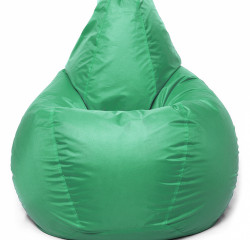 Кресло-мешок Relaxline Груша в зеленом оксфорде XL